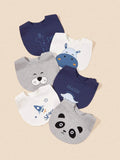  | SHEIN 3pcs Baby Boy Random Animal Embroidered Bib | Bags | Shein | OneHub