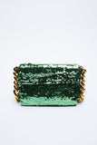 Zara Sequin Shoulder Bag