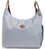  | Longchamp LE Pilage Hobo Bag Grey | Handbags | Longchamp | OneHub