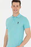 | USPA Men's Mint Basic Polo Neck T-Shirt | T-shirt | US Polo Assn. | OneHub