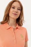  | USPA Women's Salmon Polo Basic | Polo | US Polo Assn. | OneHub