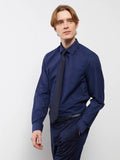 LCW FORMAL Slim Fit Long Sleeve Dobby Men's Shirt
