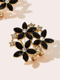  | Shein Flower Decor Stud Earrings 1pair | Earrings | Shein | OneHub