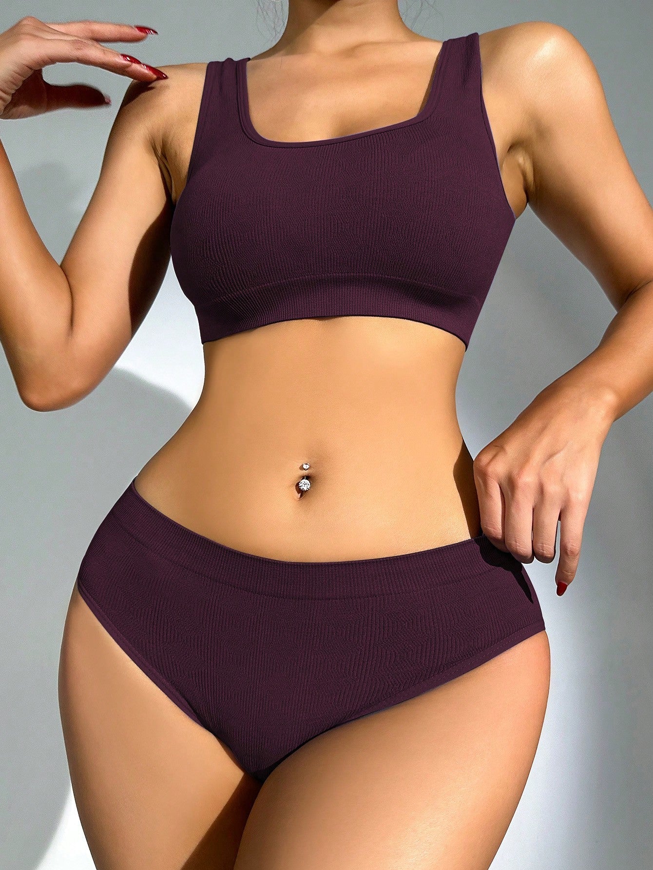  | SHEIN Solid Seamless Lingerie Set | Lingerie | Shein | OneHub