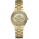  | Guess Viva Gold Stainless Steel Gold Dial Quartz Watch for Ladies - W0111L2 | Watches | Guess | OneHub