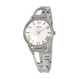  | Guess Lucy Silver Stainless Steel Silver Dial Quartz Watch for Ladies - W1208L1 | Watches | Guess | OneHub