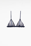 Zara Embroidered Triangle Bra