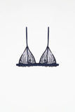 Zara Embroidered Triangle Bra