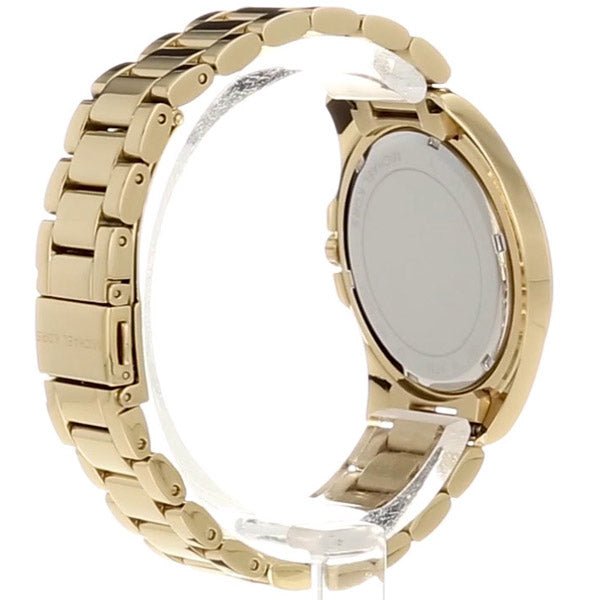 Mk6555 Michael Kors Bradshaw Gold Stainless Steel Gold Dial Quartz Watch for ...